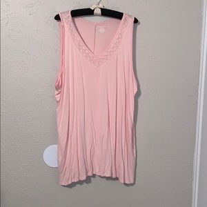 Lane Bryant pink top